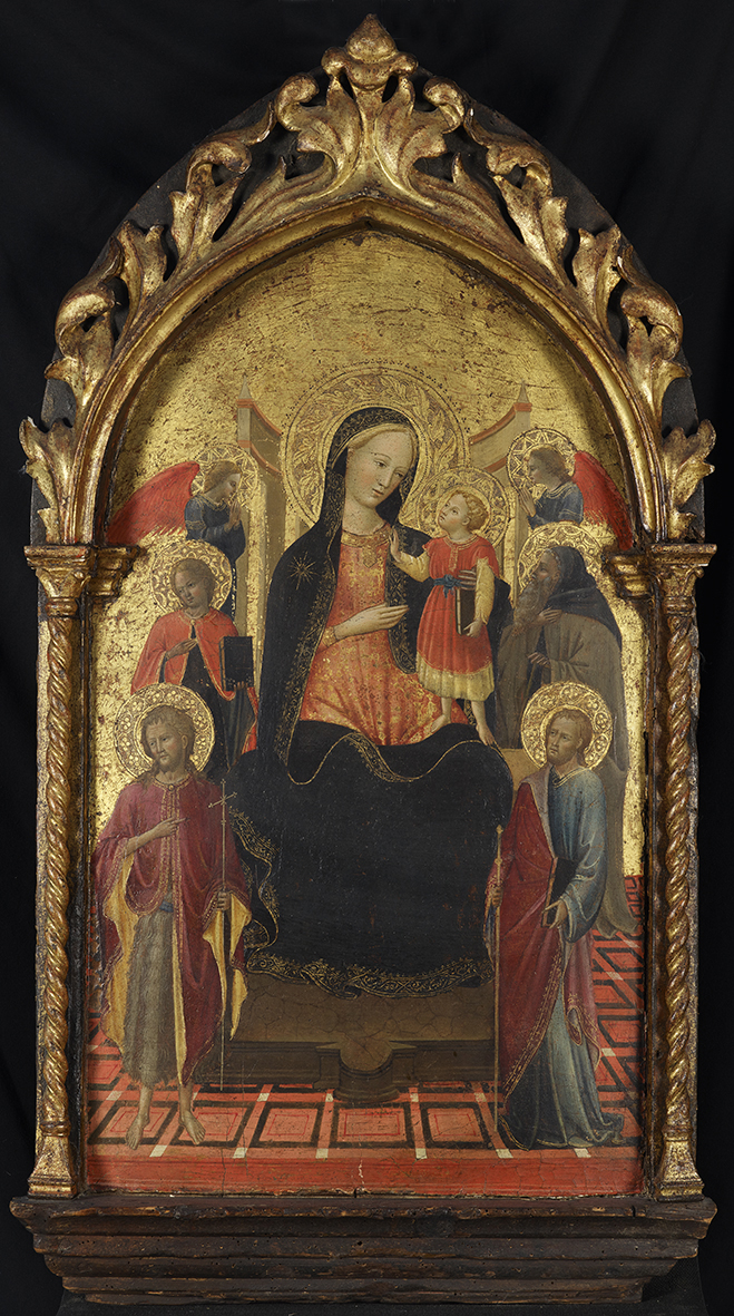 Madonna with Child, Saints and Angels